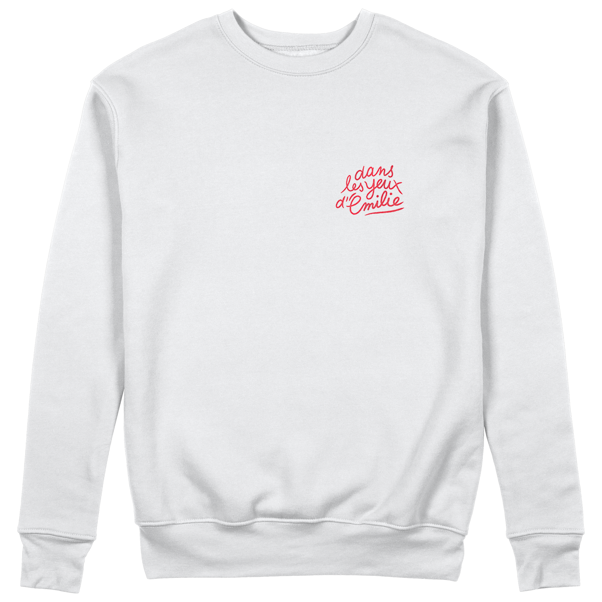 SWEATSHIRT "DANS LES YEUX D’ÉMILIE"